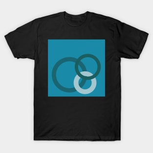 Blue/Turquoise Circles T-Shirt